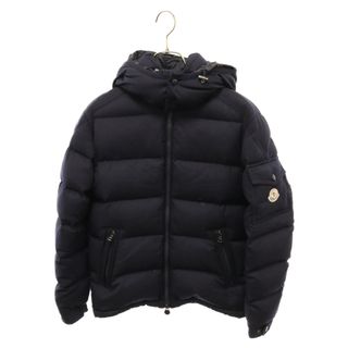 モンクレール(MONCLER)のMONCLER モンクレール 18AW MONTGENEVRE GIUBBOTTO モンジュネーブル ウール ジップアップ ダウンジャケット ネイビー D20914033805(ダウンジャケット)