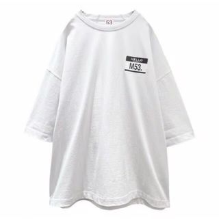 M53.(エムゴーサン)オーバーTシャツ(Tシャツ(半袖/袖なし))