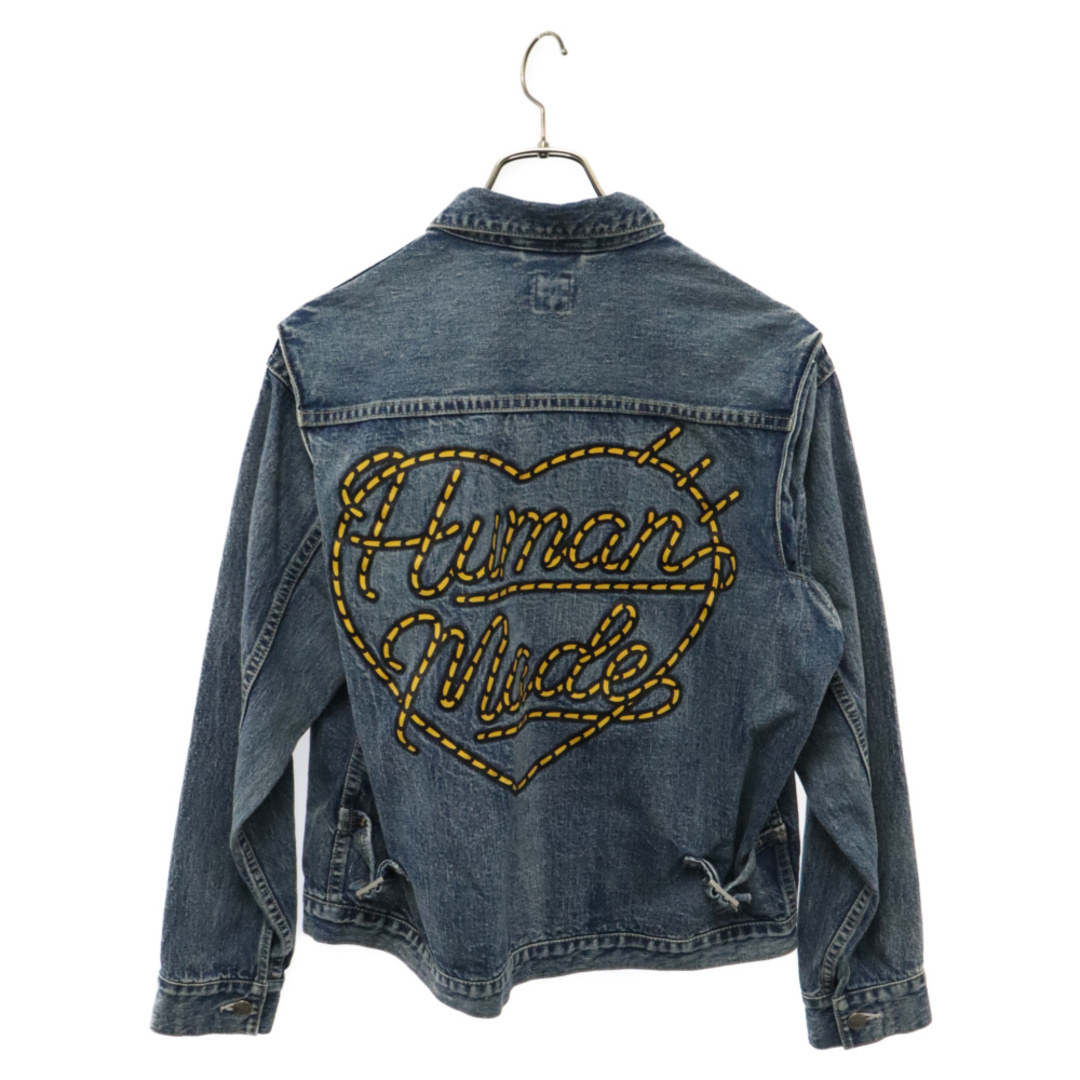 HUMAN MADE(ヒューマンメイド)のHUMAN MADE ヒューマンメイド 23SS STORM COWBOY DENIM JACKET TYPE1968 ストームカウボーイ デニムジャケット インディゴブルー メンズのジャケット/アウター(フライトジャケット)の商品写真