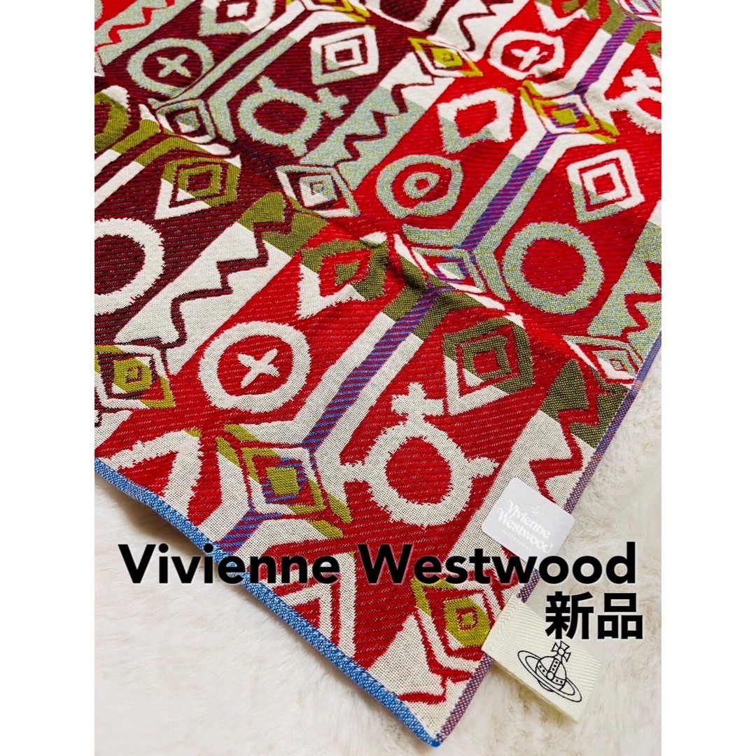 Vivienne Westwood(ヴィヴィアンウエストウッド)のヴィヴィアンウエストウッド  Vivienne Westwood ハンカチ　新品 レディースのファッション小物(ハンカチ)の商品写真