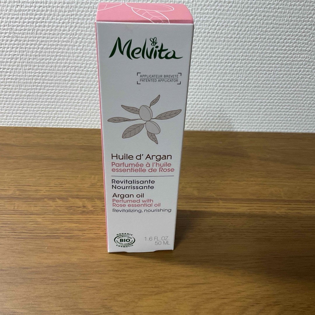 Melvita(メルヴィータ)のMelvita Argan Oil Rose essential   50ml コスメ/美容のヘアケア/スタイリング(オイル/美容液)の商品写真