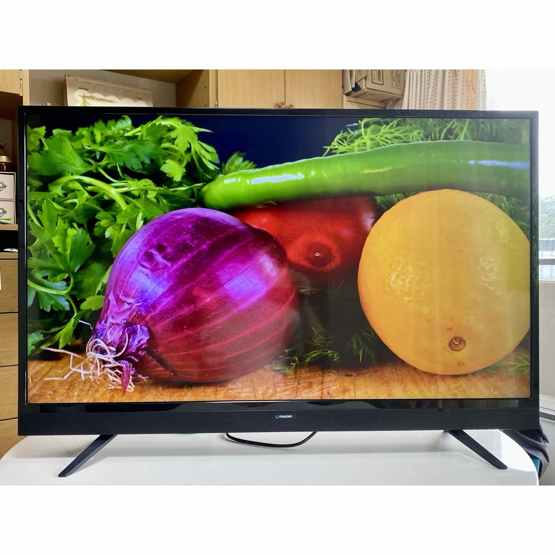 MAXZEN(マクスゼン)の【2019年製】43インチ 液晶テレビ maxzen J43SK03 スマホ/家電/カメラのテレビ/映像機器(テレビ)の商品写真