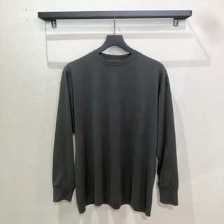 ジチピ(gicipi)の新品 GICIPI ジチピ BACCALA ロングスリーブ Tシャツ グレー　4(Tシャツ/カットソー(七分/長袖))