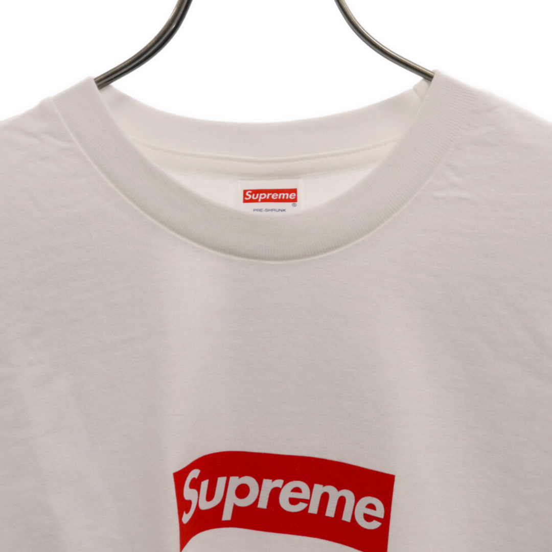 Supreme(シュプリーム)のSUPREME シュプリーム 20AW Box Logo L/S Tee ボックスロゴ ロングスリーブカットソー 長袖Tシャツ ホワイト メンズのトップス(Tシャツ/カットソー(七分/長袖))の商品写真