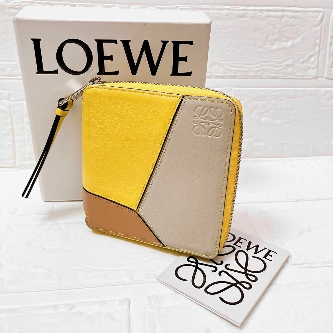 LOEWE(ロエベ)のロエベ LOEWE レザー パズル アナグラム 折り財布 レディース SB51 レディースのファッション小物(財布)の商品写真