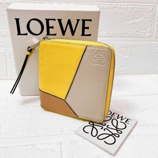 ロエベ(LOEWE)のロエベ LOEWE レザー パズル アナグラム 折り財布 レディース SB51(財布)