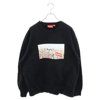 シュプリーム(Supreme)のSUPREME シュプリーム 20AW Aerial Crewneck エアリアルフォトプリントクルーネックスウェットトレーナー ブラック(スウェット)