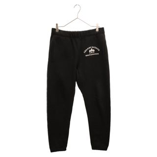 クロムハーツ(Chrome Hearts)のCHROME HEARTS クロムハーツ Y NOT Cemetery Cross Sweat Pants ワイノットセメタリークロス刺繍 スウェットパンツ ブラック(その他)