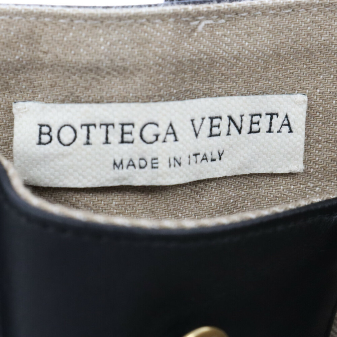 Bottega Veneta(ボッテガヴェネタ)のBOTTEGA VENETA ボッテガヴェネタ 22SS Two-Tone Switching Pants ツートーン スイッチング パンツ 605976 VKMX0 ブラック/ベージュ メンズのパンツ(その他)の商品写真