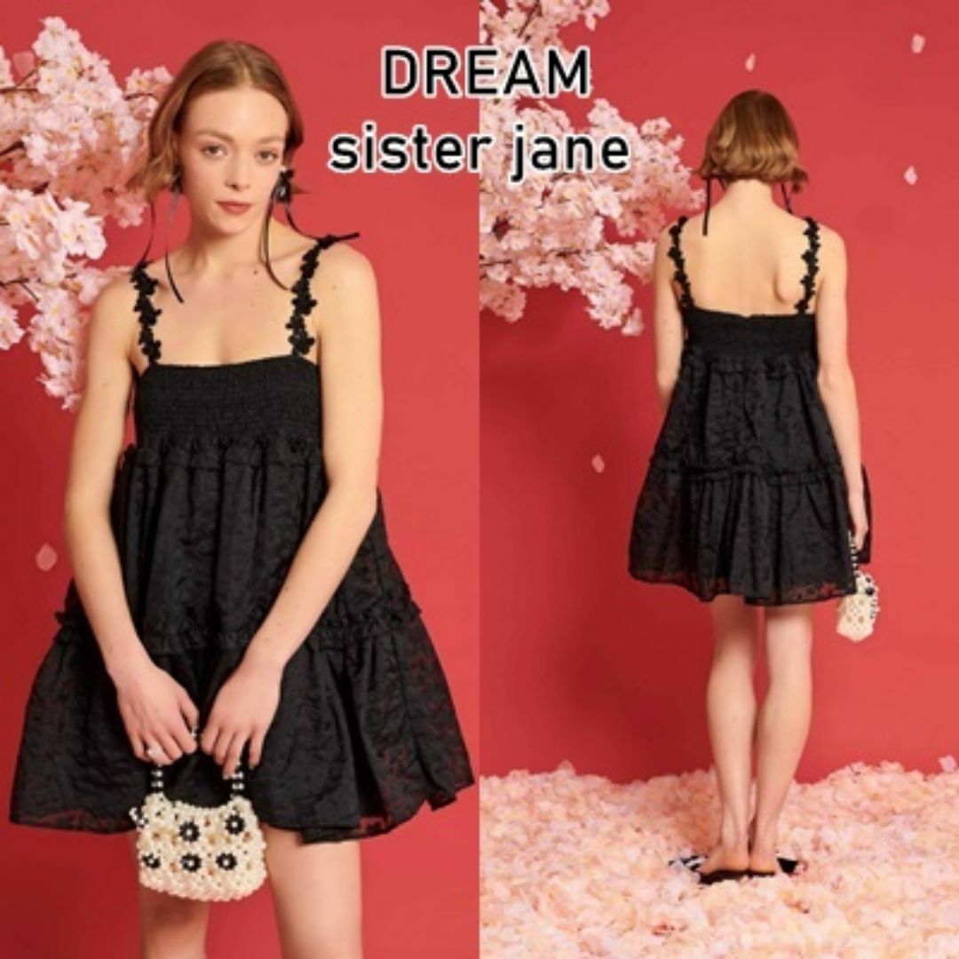 sister jane(シスタージェーン)のDREAM Sister Jane ジャガード ミニワンピース レディースのワンピース(ミニワンピース)の商品写真