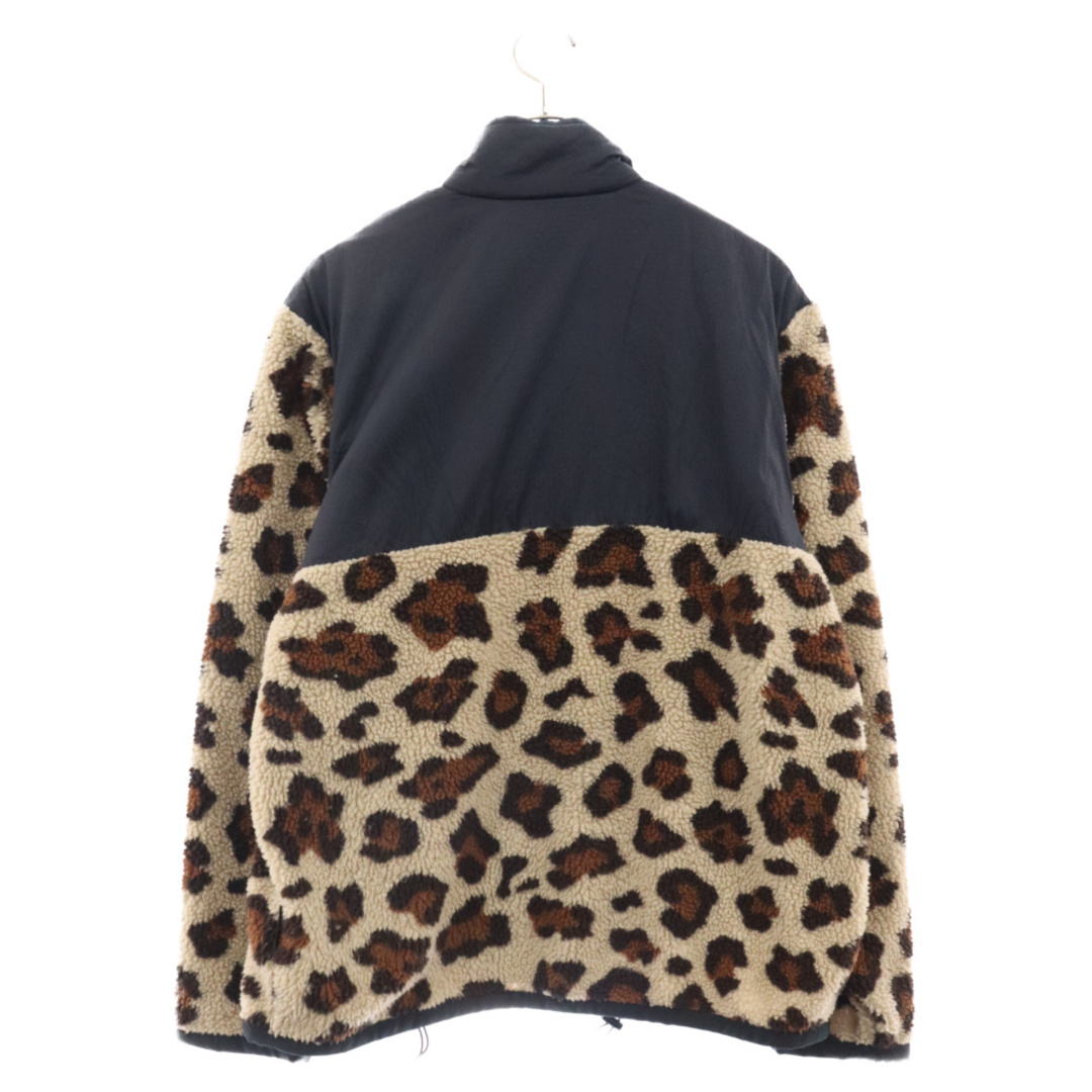 Palm Angels パームエンジェルス FLEECE LEOPARD JACKET フリースレオパードジャケット ブラウン PMEA111R20725001 メンズのジャケット/アウター(フライトジャケット)の商品写真