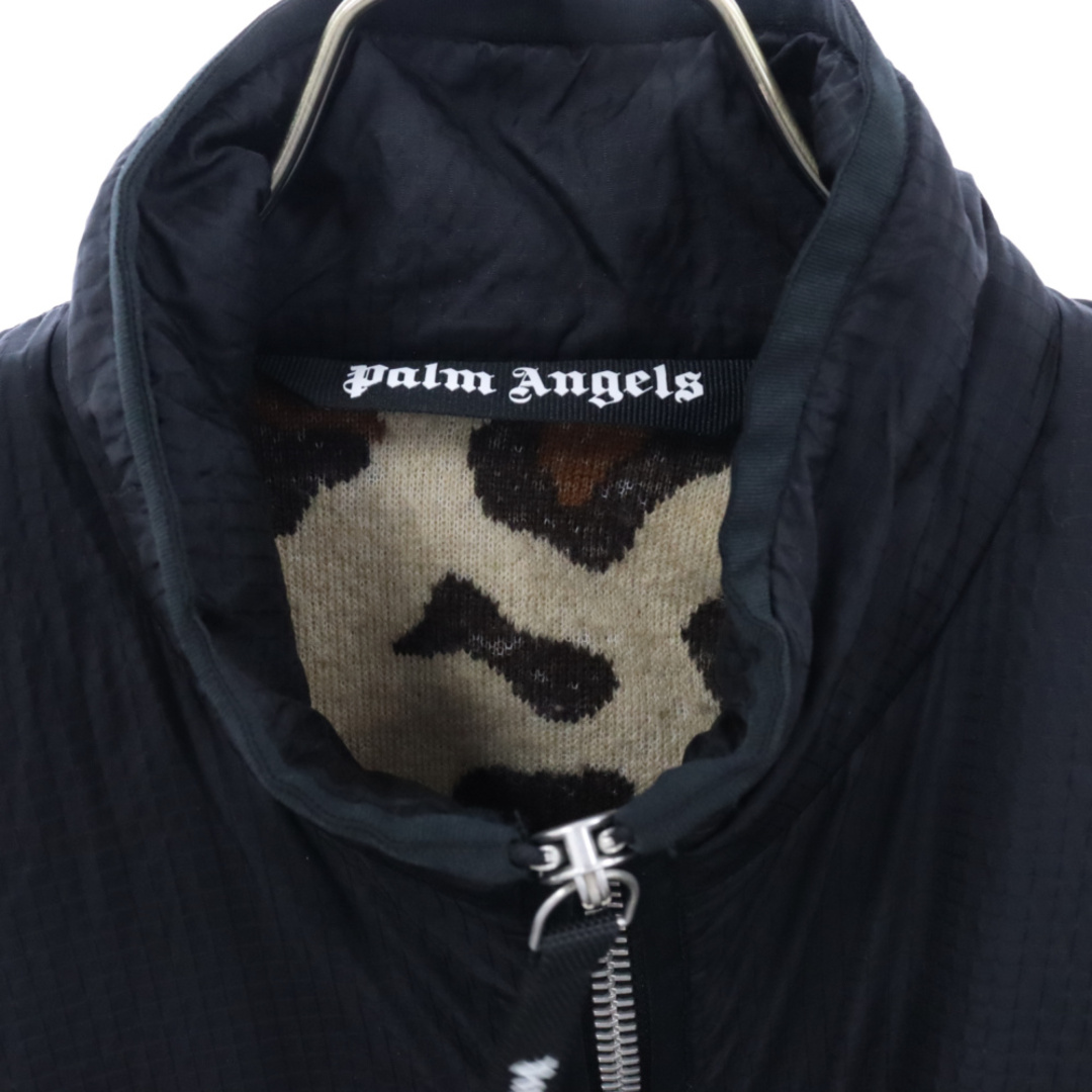 Palm Angels パームエンジェルス FLEECE LEOPARD JACKET フリースレオパードジャケット ブラウン PMEA111R20725001 メンズのジャケット/アウター(フライトジャケット)の商品写真