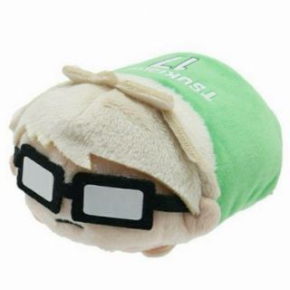 ハイキュー!! のるキャラ マスコット ぬいぐるみ 月島蛍 FROGS 新品(キャラクターグッズ)