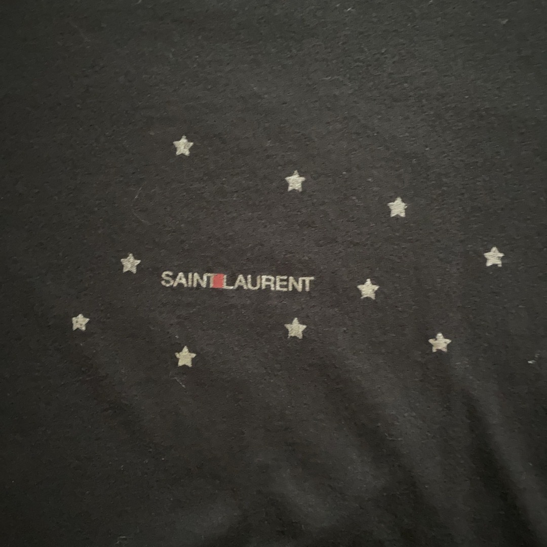 Saint Laurent(サンローラン)のSaint Laurent サンローラン　Tシャツ　黒 メンズのトップス(Tシャツ/カットソー(半袖/袖なし))の商品写真