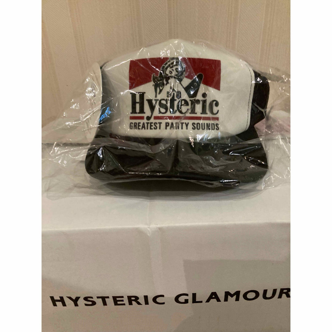 HYSTERIC GLAMOUR(ヒステリックグラマー)のヒステリックグラマー　GUITAR GIRL メッシュキャップ　　新品 メンズの帽子(キャップ)の商品写真