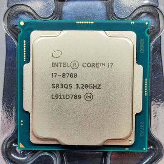 intel CPU core i7 8700(PCパーツ)