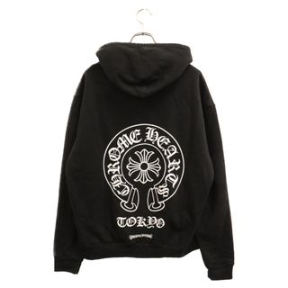 クロムハーツ(Chrome Hearts)のCHROME HEARTS クロムハーツ SWTSHRT HD ZIP TOKYO 東京限定 ジップアップパーカー フーディー ブラック ※国内ギャランティ付(パーカー)