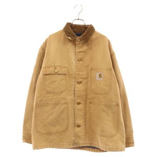 カーハート(carhartt)のCARHARTT カーハート 70s VINTAGE Chore Coa ブランケットライナー チョアコート ダックジャケット ヴィンテージ ベージュ(フライトジャケット)