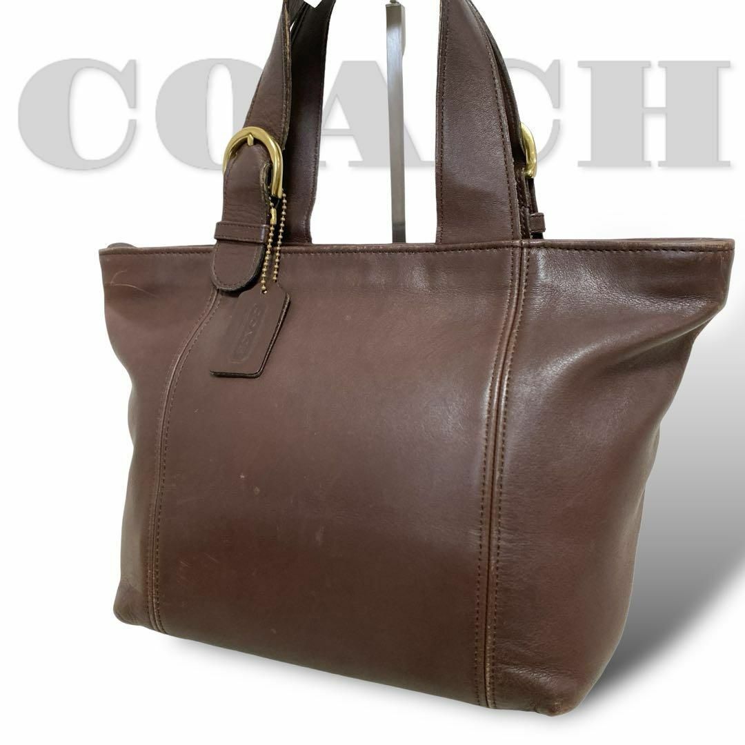 COACH(コーチ)の良品【COACH】コーチ ハンドバッグ レザー ブラウン 4133 レディースのバッグ(ハンドバッグ)の商品写真