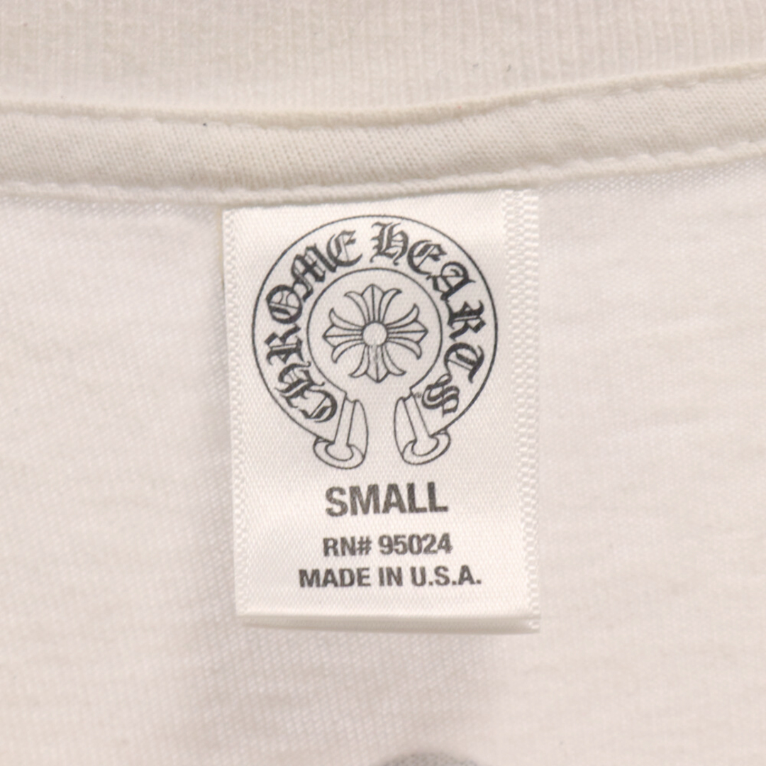 Chrome Hearts(クロムハーツ)のCHROME HEARTS クロムハーツ LA CH T-SHRT ロサンゼルス限定 バックプリント半袖Tシャツ ホワイト メンズのトップス(Tシャツ/カットソー(半袖/袖なし))の商品写真