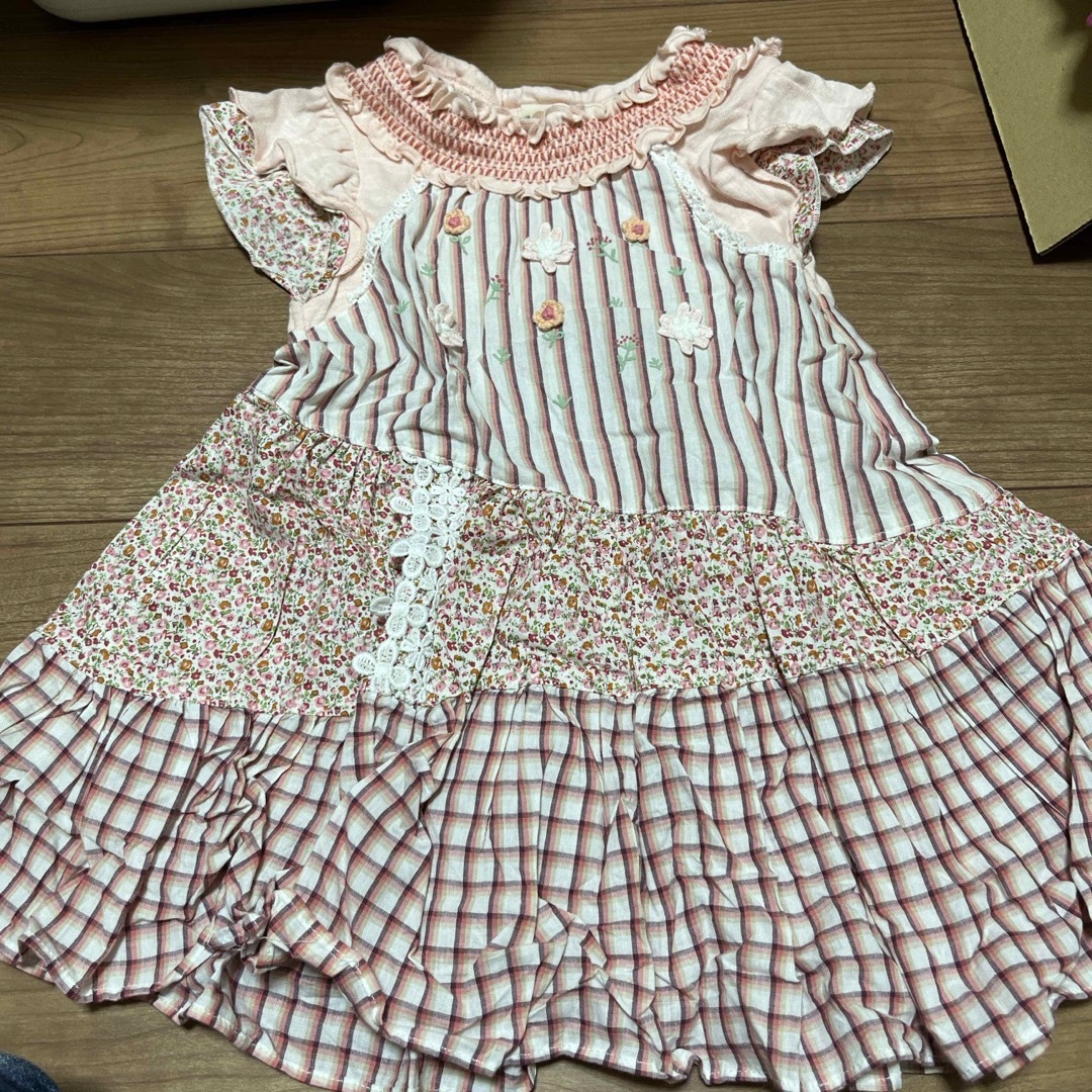 Souris(スーリー)の95サイズ　ワンピース キッズ/ベビー/マタニティのキッズ服女の子用(90cm~)(ワンピース)の商品写真