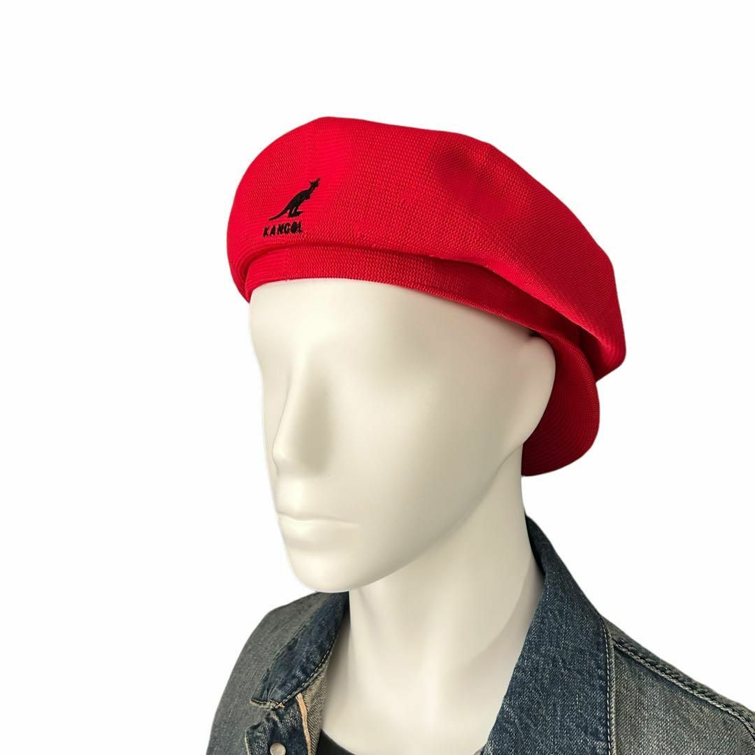 KANGOL(カンゴール)の【廃番レアカラー】KANGOL カンゴール 帽子 キャスケット レッド メンズの帽子(ハンチング/ベレー帽)の商品写真