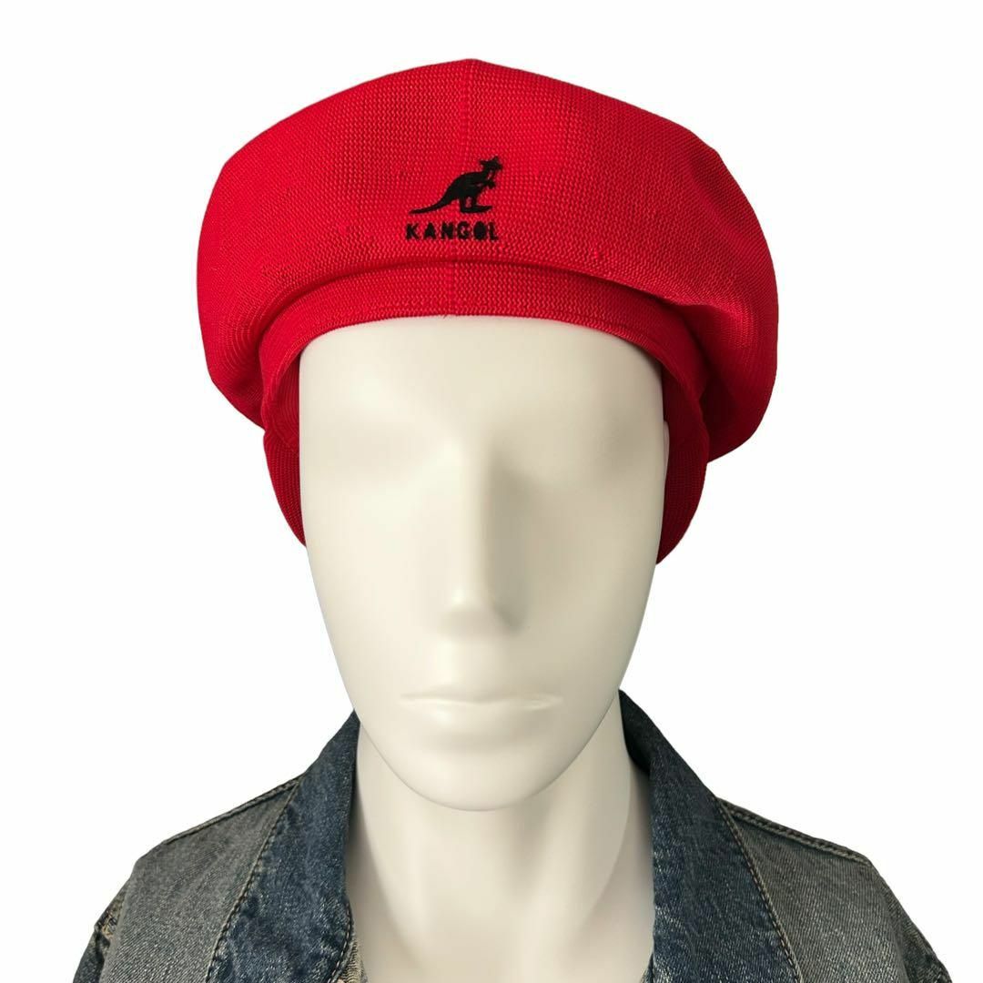 KANGOL(カンゴール)の【廃番レアカラー】KANGOL カンゴール 帽子 キャスケット レッド メンズの帽子(ハンチング/ベレー帽)の商品写真