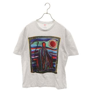 シュプリーム(Supreme)のSUPREME シュプリーム 19SS Reaper Tee リーパー ムンクグラフィックプリント 半袖Tシャツ カットソー グレー(Tシャツ/カットソー(半袖/袖なし))