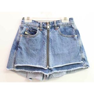 ディーゼル(DIESEL)の【春夏物 新入荷!】『ディーゼル/DIESEL』130cm キュロットスカート/キュロットパンツ/ショートパンツ インディゴ 【中古】子供服 キッズ  女の子 春夏 bottoms 215042(その他)