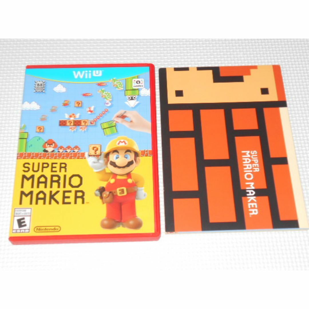 Wii U(ウィーユー)のWii U★SUPER MARIO MAKER スリーブケース付 冊子付 海外版 エンタメ/ホビーのゲームソフト/ゲーム機本体(家庭用ゲームソフト)の商品写真