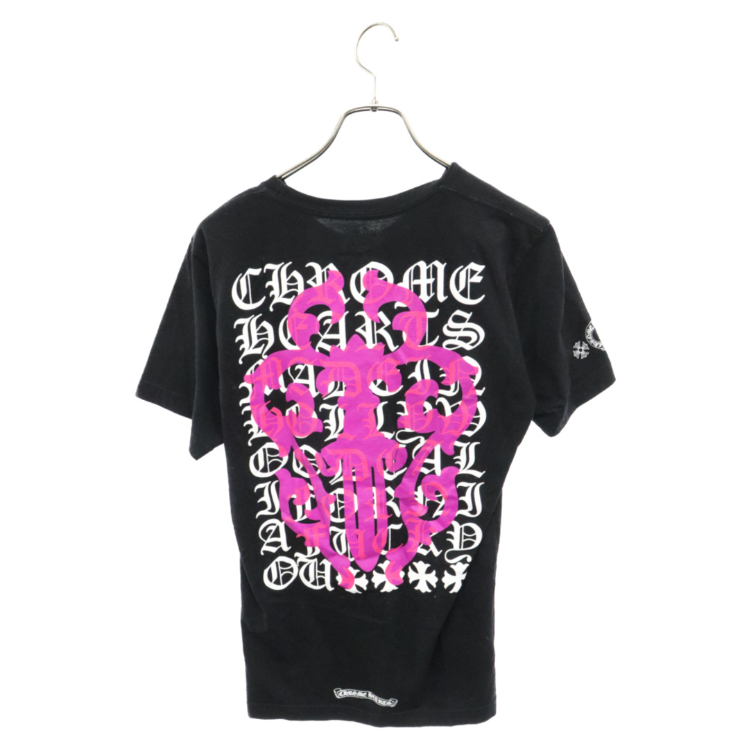 Chrome Hearts(クロムハーツ)のCHROME HEARTS クロムハーツ DAGGER EYE CHART TEE ダガーアイチャート 半袖Tシャツ ブラック メンズのトップス(Tシャツ/カットソー(半袖/袖なし))の商品写真