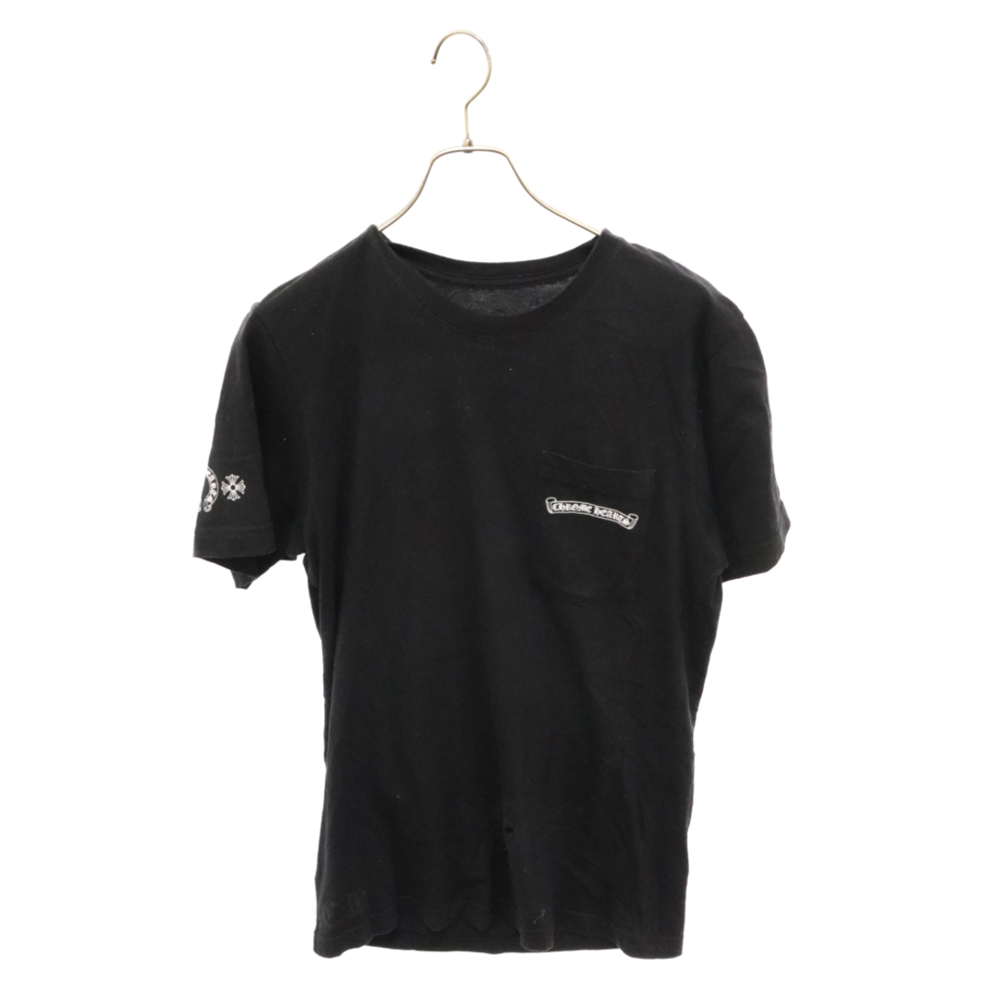 Chrome Hearts(クロムハーツ)のCHROME HEARTS クロムハーツ DAGGER EYE CHART TEE ダガーアイチャート 半袖Tシャツ ブラック メンズのトップス(Tシャツ/カットソー(半袖/袖なし))の商品写真