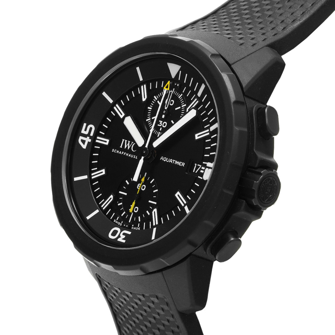 IWC(インターナショナルウォッチカンパニー)の中古 インターナショナルウォッチカンパニー IWC IW379502 ブラック メンズ 腕時計 メンズの時計(腕時計(アナログ))の商品写真