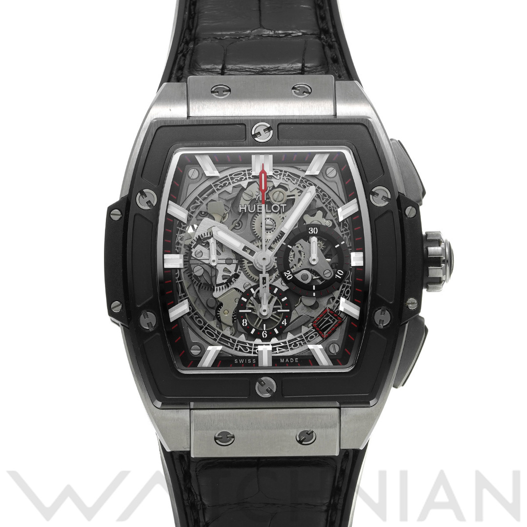 HUBLOT(ウブロ)の中古 ウブロ HUBLOT 641.NM.0173.LR グレー メンズ 腕時計 メンズの時計(腕時計(アナログ))の商品写真