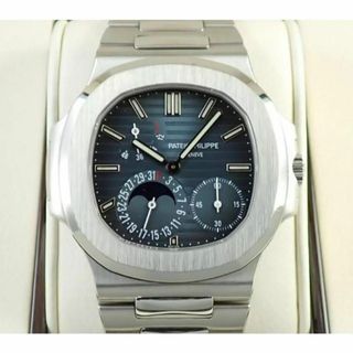 PATEK PHILIPPE パテックフィリップ ノーチラス ステンレス ブルー(腕時計(アナログ))