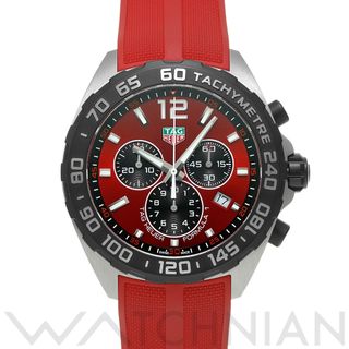 タグホイヤー(TAG Heuer)の中古 タグ ホイヤー TAG HEUER CAZ101AN.FT8055 レッド /ブラック メンズ 腕時計(腕時計(アナログ))