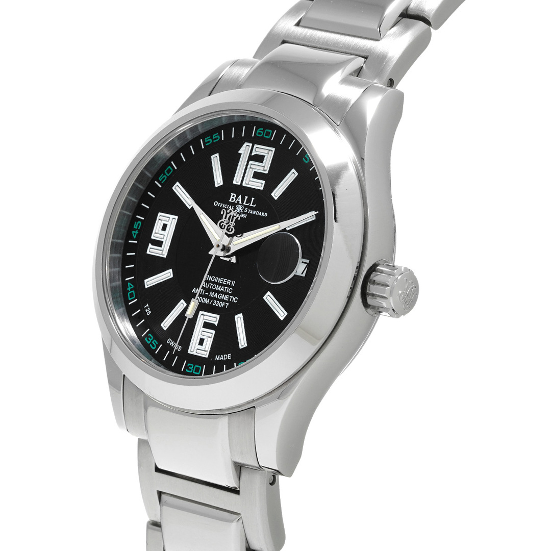 中古 ボールウォッチ BALLWATCH NM1020C-S4J-BK ブラック メンズ 腕時計 メンズの時計(腕時計(アナログ))の商品写真