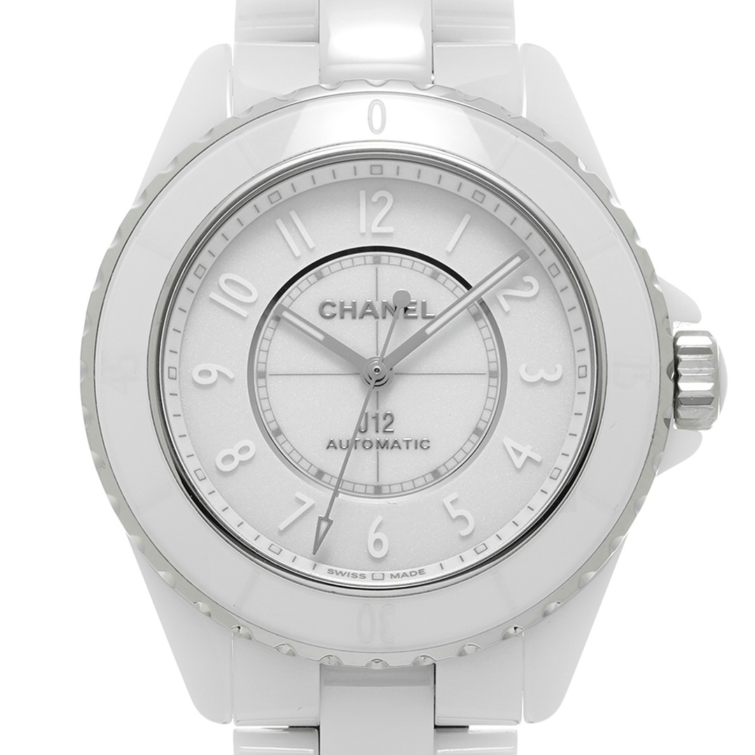CHANEL(シャネル)の中古 シャネル CHANEL H6186 ホワイトラッカー レディース 腕時計 レディースのファッション小物(腕時計)の商品写真