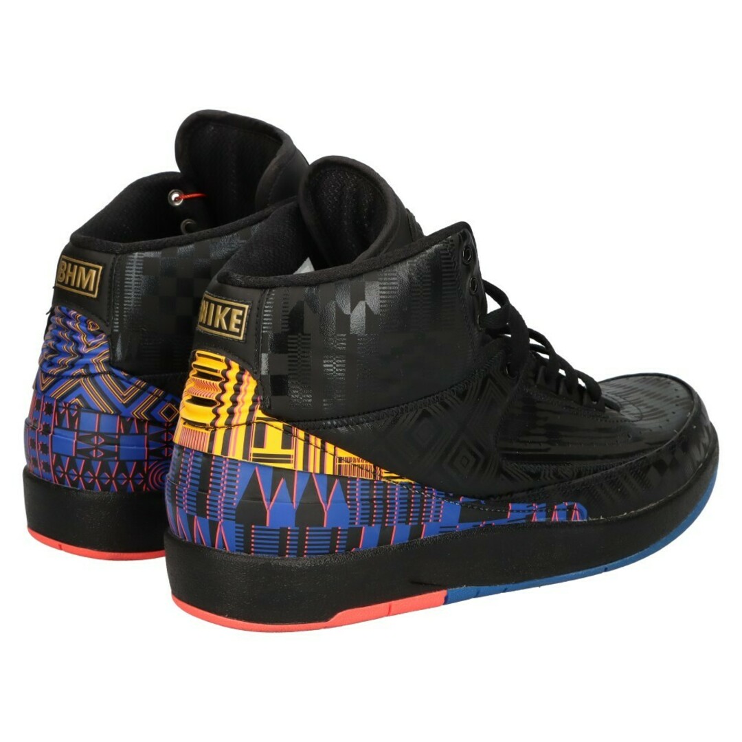 NIKE(ナイキ)のNIKE ナイキ AIR JORDAN 2 RETRO BHM BQ7618-007 エアジョーダン2 ブラックヒストリーマンス ハイカットスニーカー US10/28cm ブラック メンズの靴/シューズ(スニーカー)の商品写真