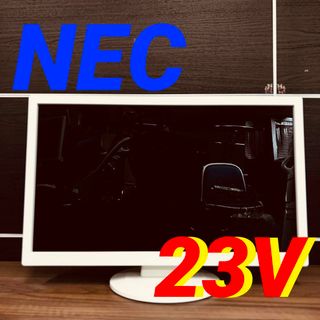 11695 カラー液晶ディスプレイ NEC F23WIA(W)  23V(ディスプレイ)