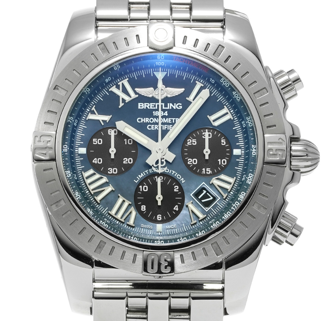 BREITLING(ブライトリング)の中古 ブライトリング BREITLING AB01153A1B1A1 ブラックシェル /ブラック メンズ 腕時計 メンズの時計(腕時計(アナログ))の商品写真