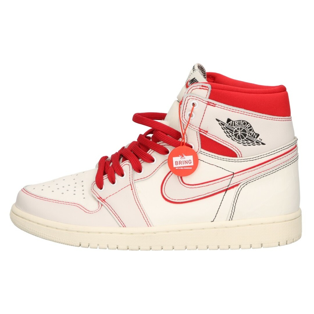 NIKE(ナイキ)のNIKE ナイキ AIR JORDAN 1 RETRO HIGH OG 555088-160 エアジョーダン1 セイル ハイカットスニーカー US10/28cm ホワイト メンズの靴/シューズ(スニーカー)の商品写真