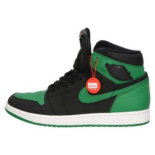 ナイキ(NIKE)のNIKE ナイキ AIR JORDAN 1 RETRO HIGH OG PINE GREEN 555088-030 エアジョーダン 1 パイングリーン ハイカットスニーカー グリーン US10/28cm(スニーカー)