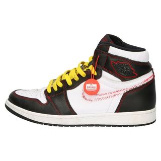 ナイキ(NIKE)のNIKE ナイキ AIR JORDAN 1 HIGH OG DEFIANT CD6579-071 エアジョーダン1 ディファイアント ハイカットスニーカー US10/28cm ホワイト/ブラック(スニーカー)