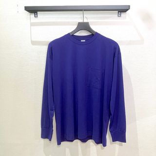 ジチピ(gicipi)の新品 GICIPI ジチピ BACCALA ロングスリーブ Tシャツ パープル　(Tシャツ/カットソー(七分/長袖))