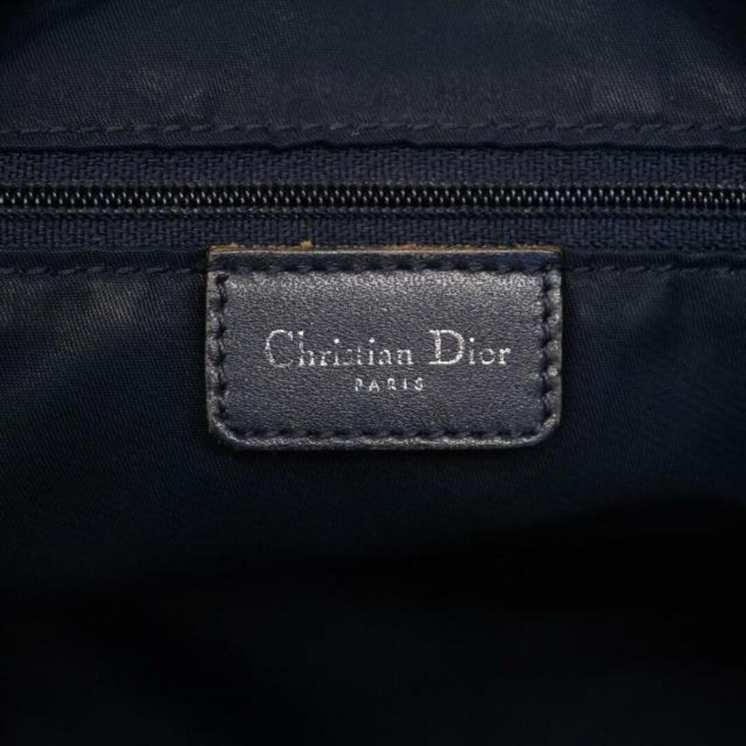 Dior(ディオール)の【4ib2344】クリスチャンディオール ショルダーバッグ/トロッター/キャンバス/ネイビー/ブラック/シルバー金具 【中古】 レディース レディースのバッグ(ショルダーバッグ)の商品写真