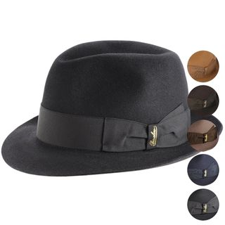 ボルサリーノ(Borsalino)のボルサリーノ/BORSALINO 帽子 メンズ ALESSANDRIA/SHORT BRIM アレッサンドリア ハット 390131-0131 _0410ff(ハット)