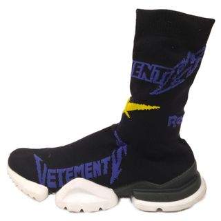 VETEMENTS ヴェトモン ×Reebok Sock Boot UAH19RE5 ×リーボック ソックスアンクルシューズ パープル(スニーカー)