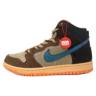 ナイキ(NIKE)のNIKE SB ナイキエスビー ×CONCEPTS SB DUNK HIGH PRO QS DUCK DC6887‐200 コンセプツ エスビー ダンク ハイカットスニーカー ブラウン US8/26.0cm(スニーカー)