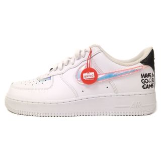 ナイキ(NIKE)のNIKE ナイキ AIR FORCE 1 07 LV8 HAVE A GOOD GAME DC0710-191 エアフォース1 ローカットスニーカー US10/28cm ホワイト(スニーカー)